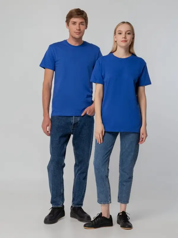 Футболка унисекс T-bolka 140, ярко-синяя, размер S Футболка унисекс T-bolka 140, ярко-синяя, размер S