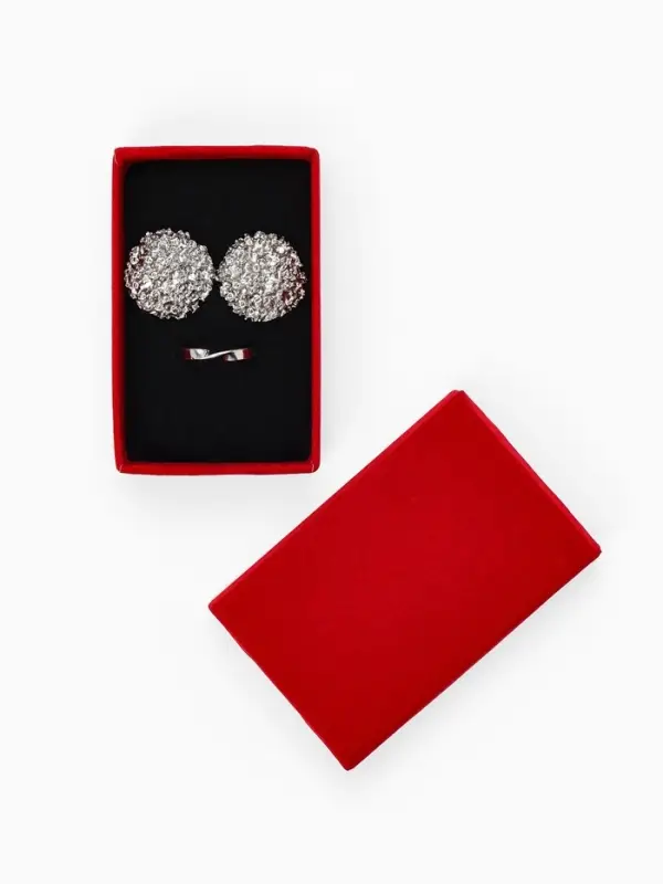 Набор коробочек подарочных 6 шт. под набор &laquo;Бархат&raquo;,5&times;8, цвет красный (1715296)