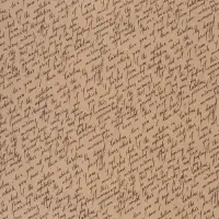 Бумага упаковочная крафт &laquo;Рукопись&raquo;, 70&times;100 см, 1 лист
