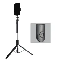 Монопод-трипод с блютуз пультом R16 170см черный ISA