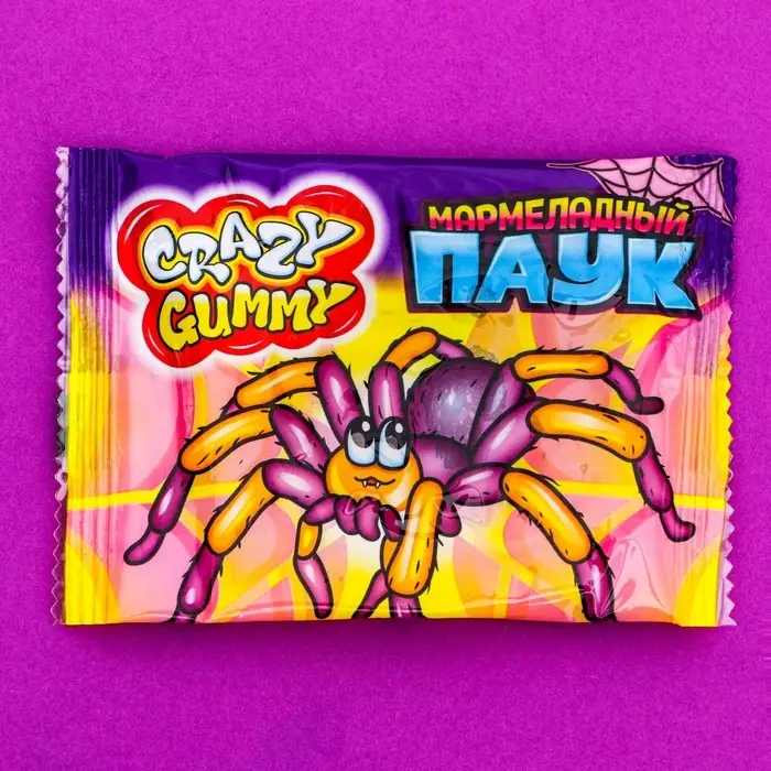 Мармелад «Пугатели мармеладный паук», 15 г Мармелад «Пугатели мармеладный паук», 15 г