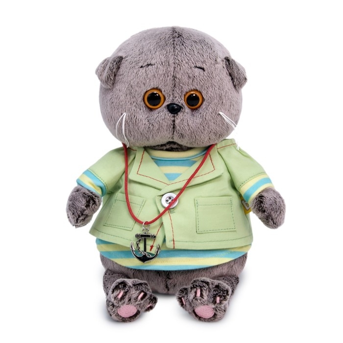 Мягкая игрушка «Басик Baby в морском костюме», 20 см Мягкая игрушка «Басик Baby в морском костюме», 20 см