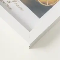 Фоторамка МДФ на 1 фото 15х20 см "Белая классика" 2,5х18х21 см