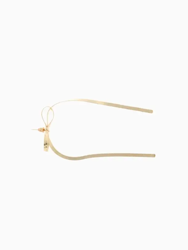 Набор 3 предмета: колье, серьги, браслет «Бантик», цвет золото Набор 3 предмета: колье, серьги, браслет «Бантик», цвет золото