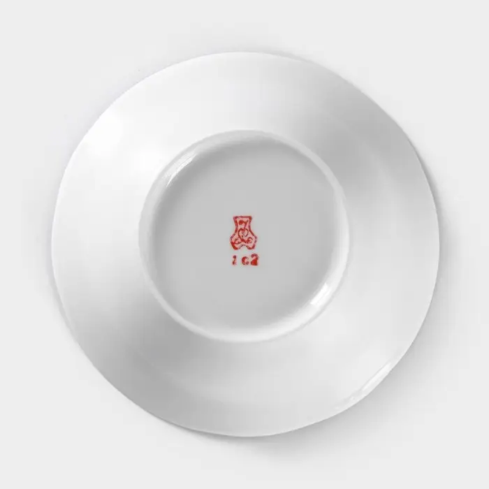 Салатник Добрушский завод &laquo;Гуси&raquo;, 300 мл, d=14 см, фарфор, белый