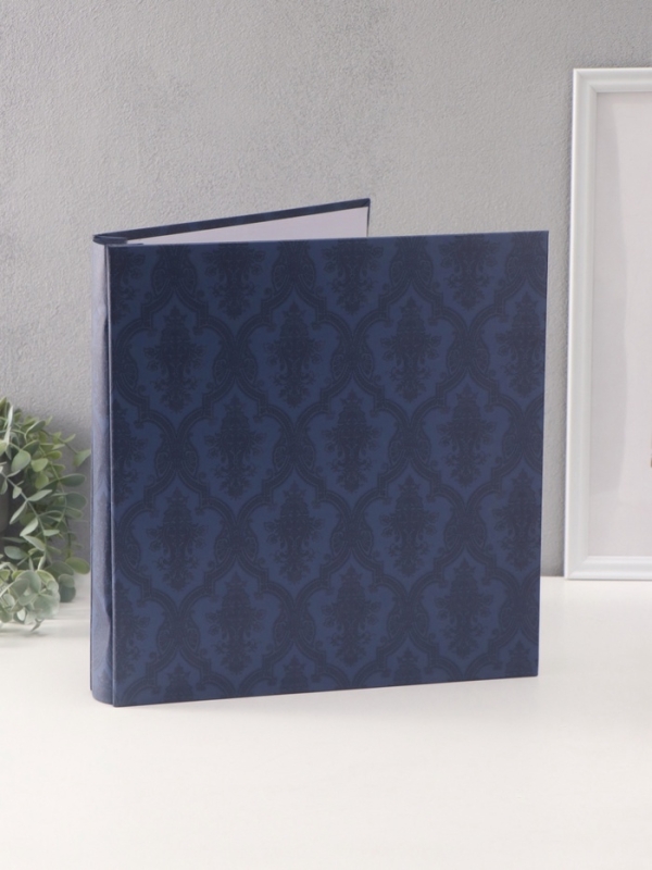 Фотоальбом на 500 фото 10х15 см Фотоальбом на 500 фото 10х15 см "Версаль" в коробке синий 4,7х33х34 см