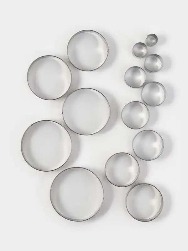 Набор форм для вырезания Набор форм для вырезания "Круг" 14 шт, d 2.4-11,5 см, h 3 см