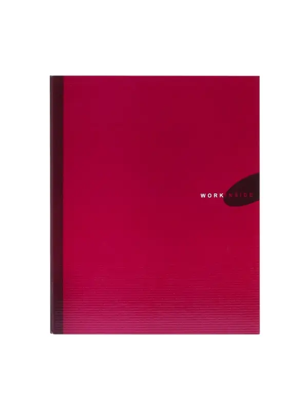 Папка на 4 кольцах А4, ErichKrause Work inside, 35 мм, 1750 мкм, ламинированная, твердая обложка, бордовая