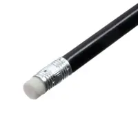 Набор карандашей чернографитных Calligrata. Classic, 12 штук, HB, с ластиком, трёхгранные, пластиковые, чёрный корпус