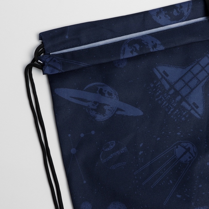 Мешок для обуви  Мешок для обуви "Роскосмос", синий