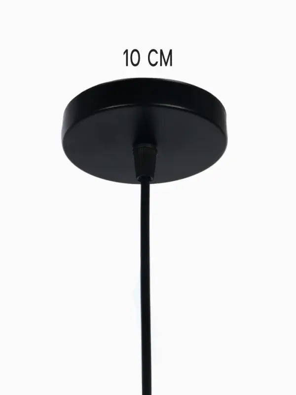 Светильник 1250/1BK E27 40 Вт черный 30&times;30&times;24-124 см