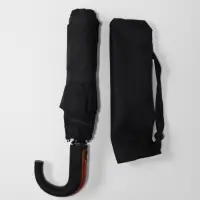 Зонт полуавтоматический &laquo;Гром&raquo;, эпонж, 3 сложения, 8 спиц, R=48/55 см, d=96 см, чёрный