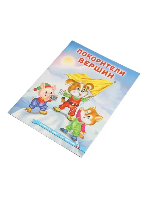 Книга &laquo;Покорители вершин&raquo;, 16 стр., Гурина И. В.