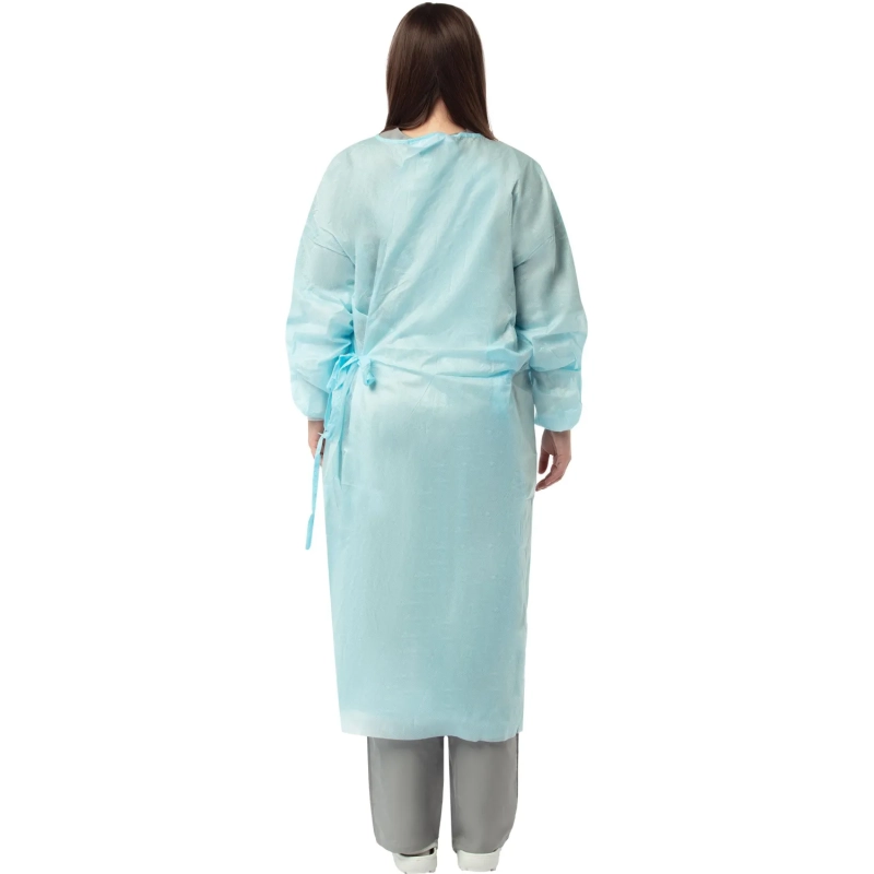 Халат хирург. стер., L (50-52), Стандарт+, (пл 40,&nbsp;смс) 1шт./уп