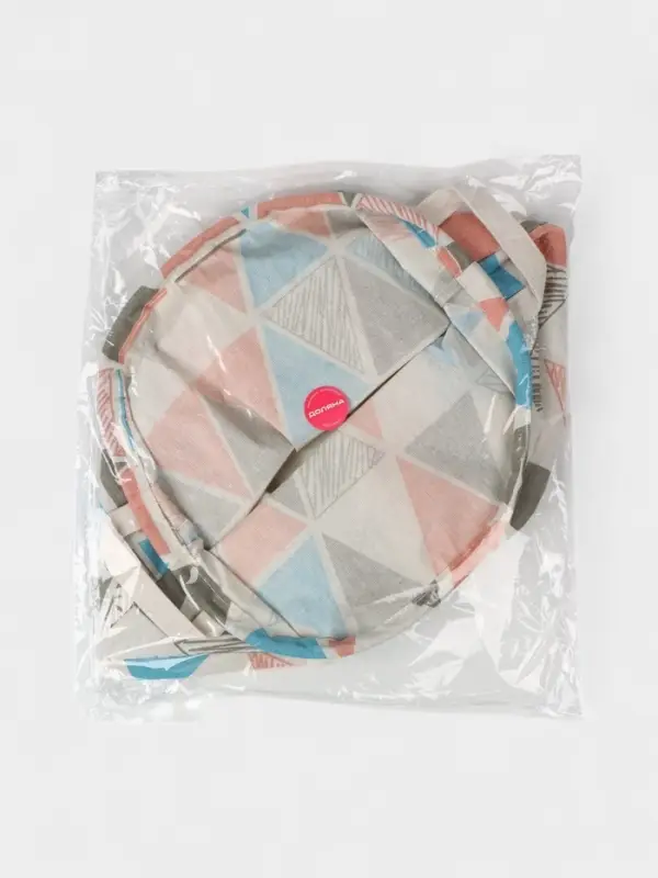 Корзина для белья Доляна &laquo;Ромбы&raquo;, 30&times;30&times;30 см