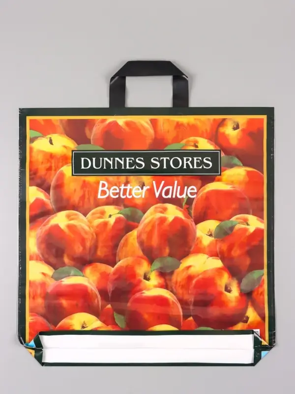 Пакет &laquo;Персик&raquo;, полиэтиленовый с петлевой ручкой, 45&times;45 + 3 см, 60 мкм