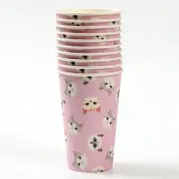 Стакан одноразовый бумажный &laquo;Мордочки&raquo;, 400 мл