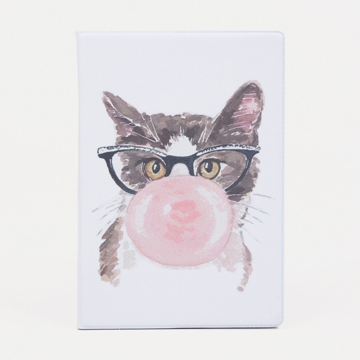 Обложка для паспорта, цвет белый Обложка для паспорта, цвет белый