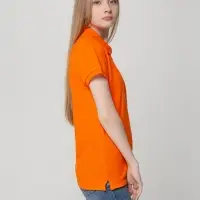 Рубашка поло женская Virma lady, оранжевая, размер M