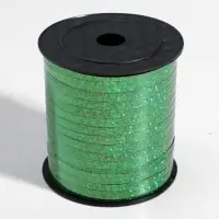 Лента упаковочная металлик, зеленая, 5 мм &times; 225 м