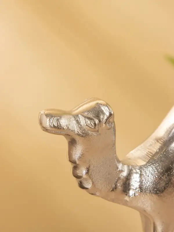 Подсвечник  Подсвечник "Верблюд" алюминий 16х5х26 см