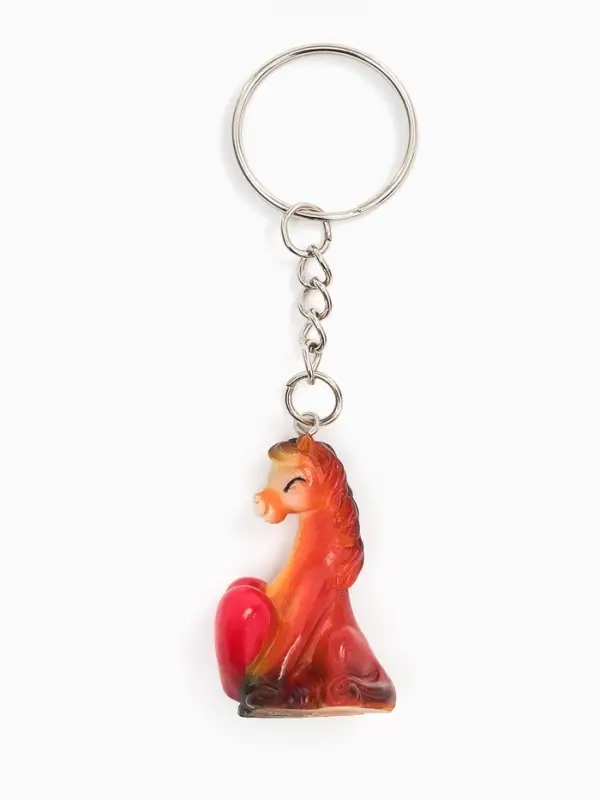 Брелок новогодний «Лошадь с сердцем», 3,5 см Брелок новогодний «Лошадь с сердцем», 3,5 см