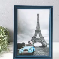 Фоторамка пластик формат А4 см "Остин" иссиня-чёрный 33,5х24,5х1,5 см