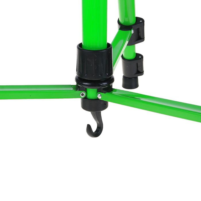 Мольберт телескопический, тренога, металлический, зелёный, размер 51-153 см Мольберт телескопический, тренога, металлический, зелёный, размер 51-153 см