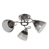 Люстра &laquo;Дождь&raquo; 3&times;40 Вт Е27 хром 48&times;48&times;24 см