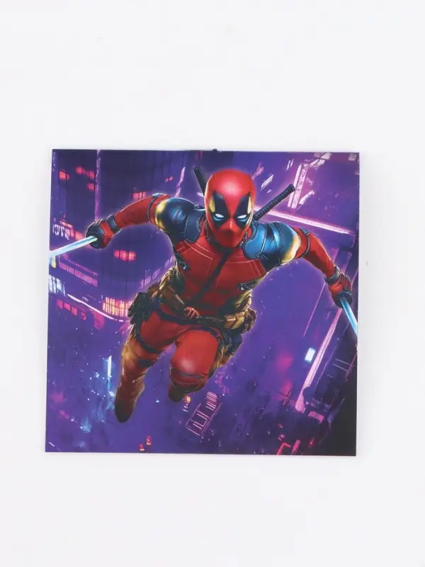 Блокнот 10х10см, 16 л МИКС "Человек паук"