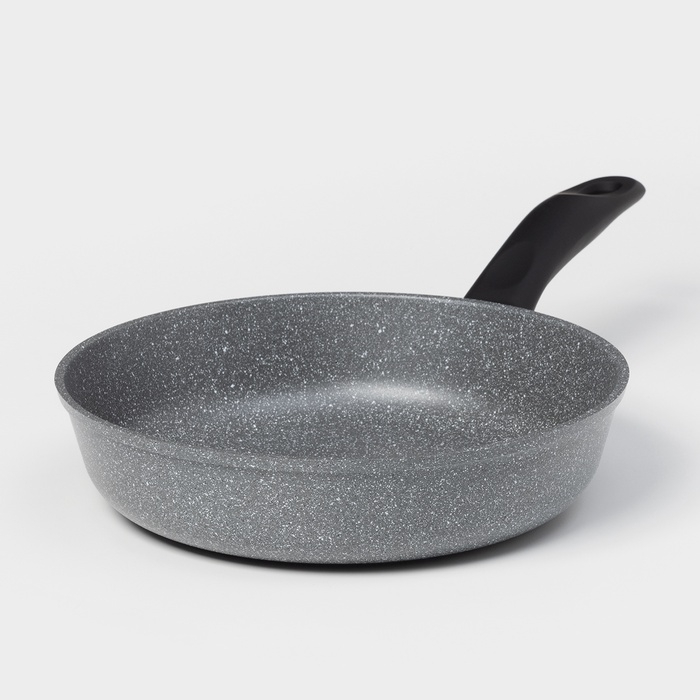 Сковорода Доляна «Марбл», d=24 см, пластиковая ручка, антипригарное покрытие Сковорода Доляна «Марбл», d=24 см, пластиковая ручка, антипригарное покрытие