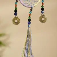 Брелок &laquo;Ловец снов&raquo;, 4&times;15 см, разноцветный