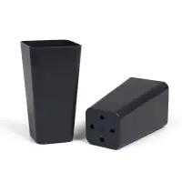 Горшок для рассады, 600 мл, 8&times;8&times;15 см, пластик, МИКС, Greengo