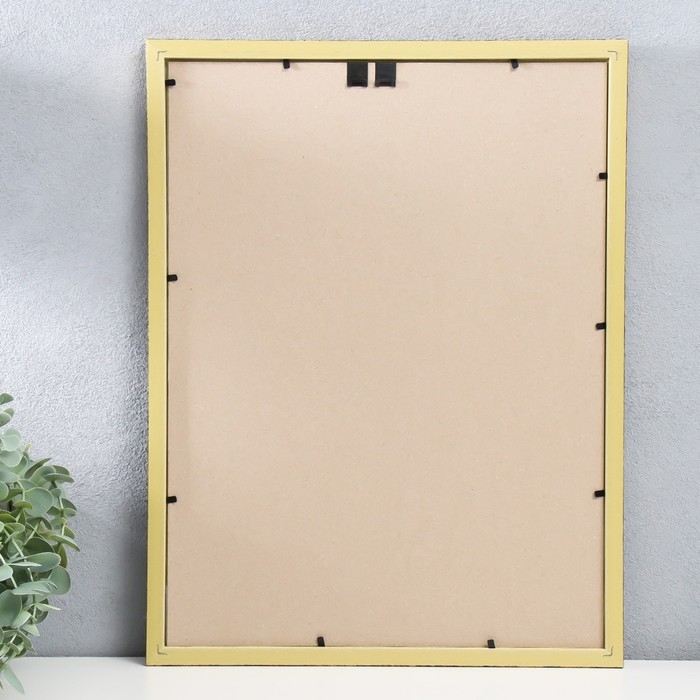 Фоторамка пластик Фоторамка пластик "Камея" 30х40 см, состаренное золото