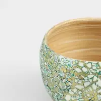 Ваза, 15&times;15&times;10.5 см, бамбук