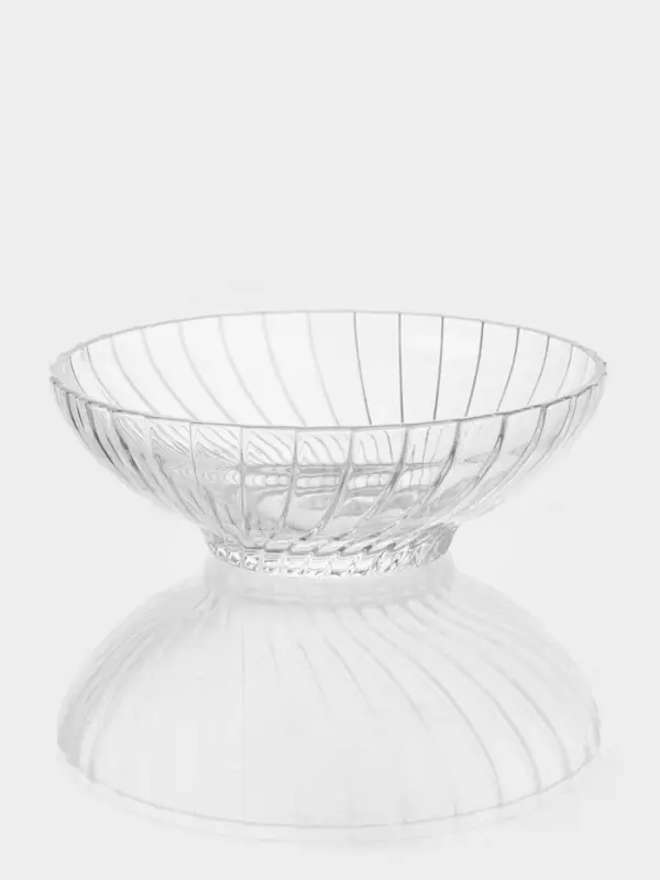 Салатник Paşabah&ccedil;e Bouquet, 1.37 л, d=21.8 см, стекло, прозрачный