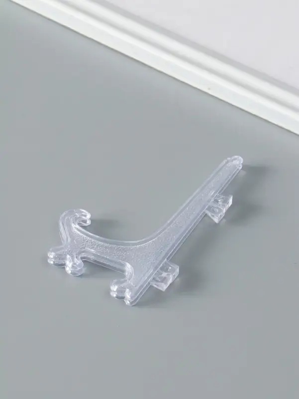 Подставка для тарелок декоративных d=10-13 см Diana, прозрачная, пластик, 10 см