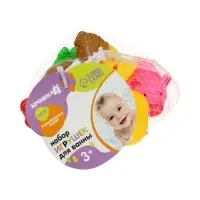 Резиновые игрушки для ванны Крошка Я &laquo;Малыши&raquo;, с пищалкой, в наборе 6 шт.