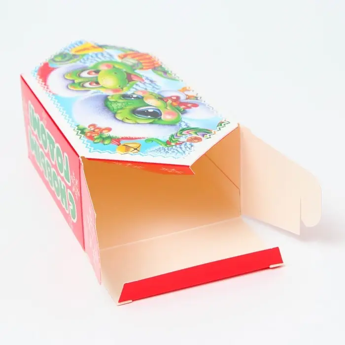 Подарочная коробка Новогодняя Конфета малая«Сладкая парочка» с игрой, анимацией 9.5×8×12 см Подарочная коробка Новогодняя Конфета малая«Сладкая парочка» с игрой, анимацией 9.5×8×12 см