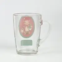 Кружка новогодняя стеклянная &laquo;Мишка&raquo;, 300 мл