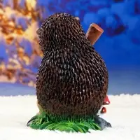 Садовая фигура из полистоуна &laquo;Ёж с лопатой&raquo;, 31&times;22&times;22 см