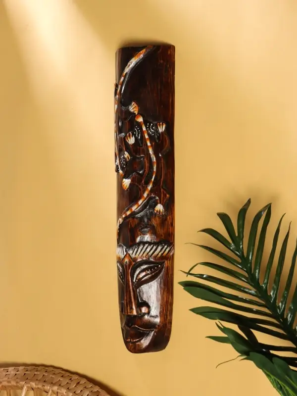 Интерьерный сувенир маска &laquo;Ящерица&raquo;, 50&times;12&times;5 см