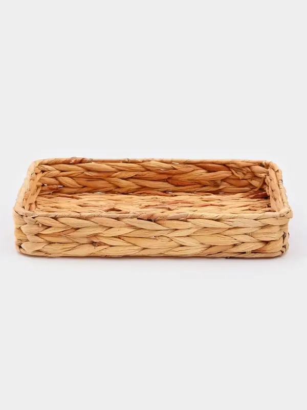 Корзинка для подачи Доляна &laquo;Камыш&raquo;, 32&times;24&times;5.5 см, из соломы