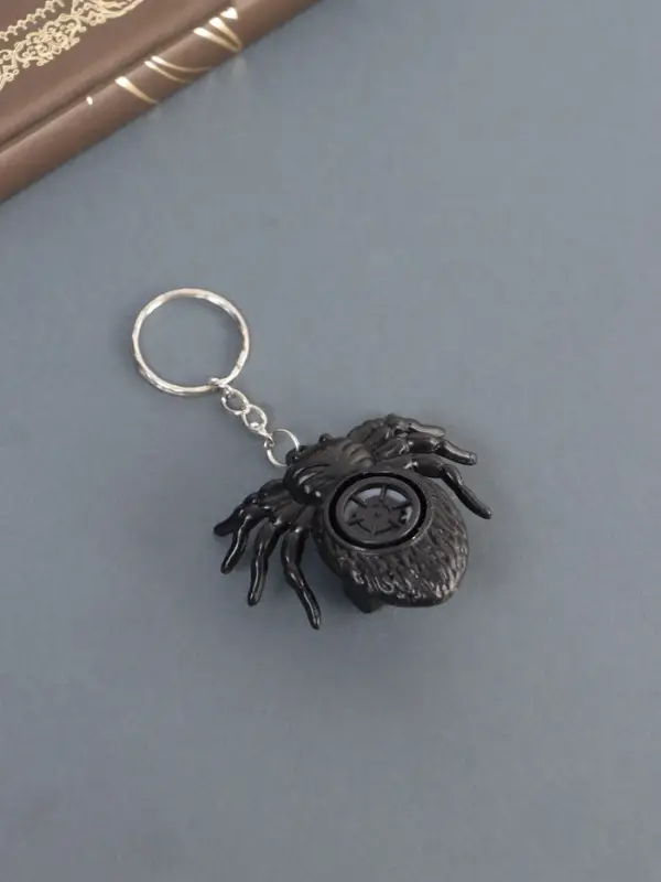 Брелок пластик ветерок  Брелок пластик ветерок "Паук" 4,7х5,5х1,5 см