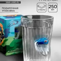 Стакан гранёный непробиваемый &laquo;ВДВ&raquo;, 250 мл