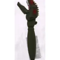 Ручка гелевая-прикол, Динозавр МИКС, с помощью кнопки пасть закрывается Ручка гелевая-прикол, Динозавр МИКС, с помощью кнопки пасть закрывается