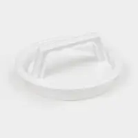 Пресс для бургеров Доляна &laquo;Шеф&raquo;, 13&times;5.5 см, белый