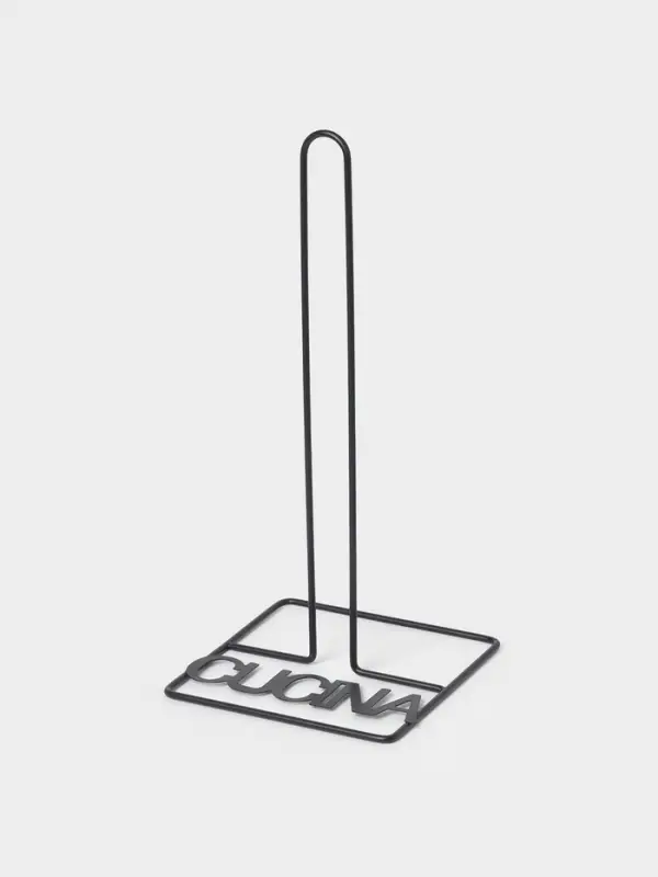 Держатель для бумажных полотенец настольный Доляна, 13.5&times;15.5&times;29 см, чёрный