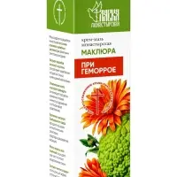 Крем-мазь &laquo;Маклюра&raquo; при геморрое &laquo;Монастырская лавка&raquo; стекло, 30 мл