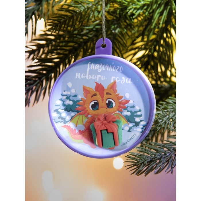 Ёлочные шары на Новый Год «Новогодняя коллекция: Счастья в новом году», диам. 6 см Ёлочные шары на Новый Год «Новогодняя коллекция: Счастья в новом году», диам. 6 см